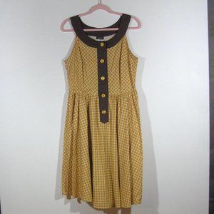 Retrolicious ModCloth Sleeveless Dress Size XL
